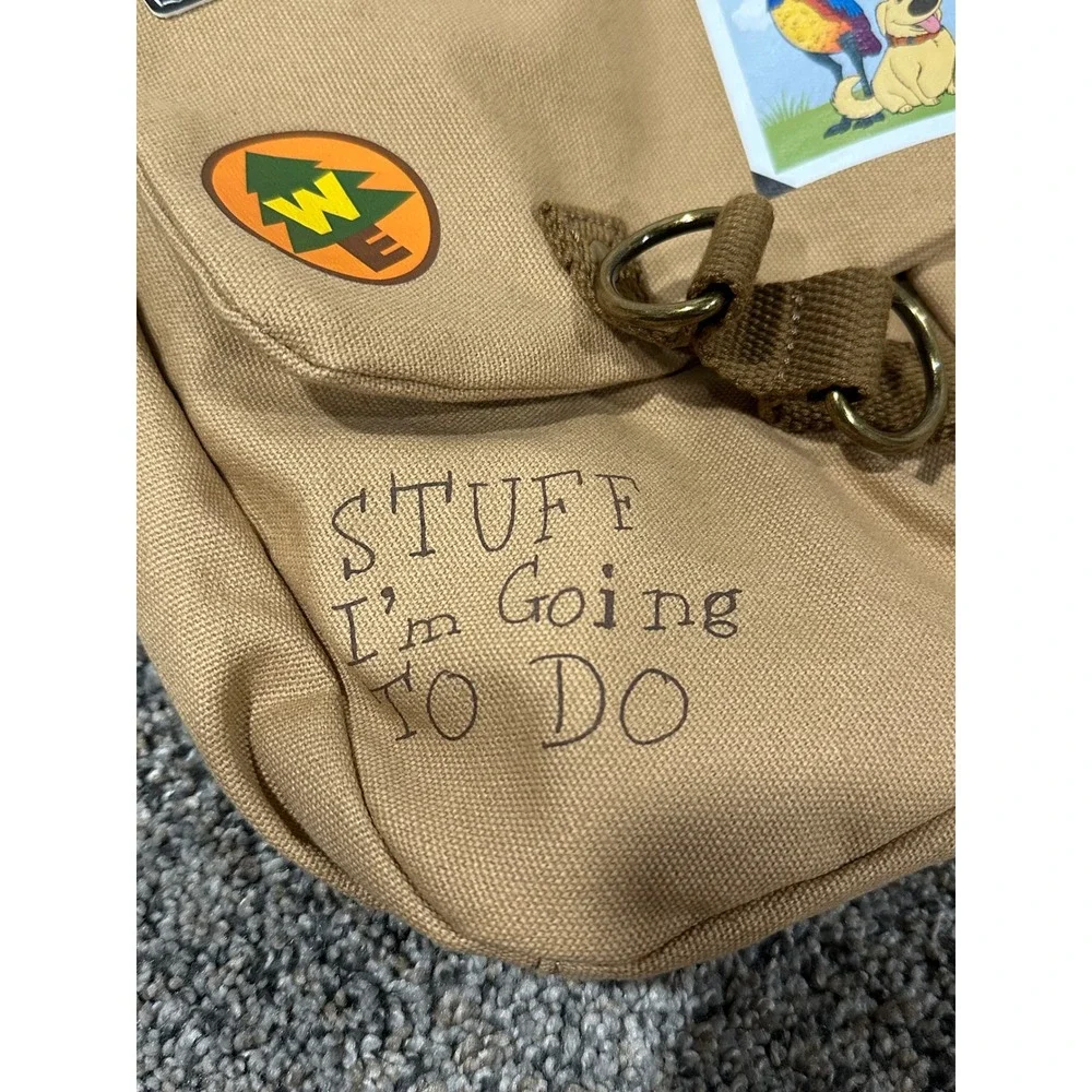 Messenger Bag Her Universe Unisex Tan New Pixar Up Fotos Canvas OS